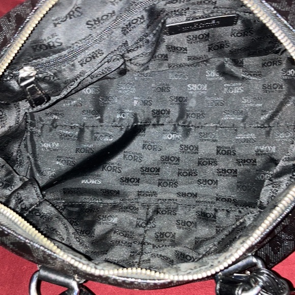 Michael Kors Bags Michael Kors Black Mk Logo Handbag With 2 Handles